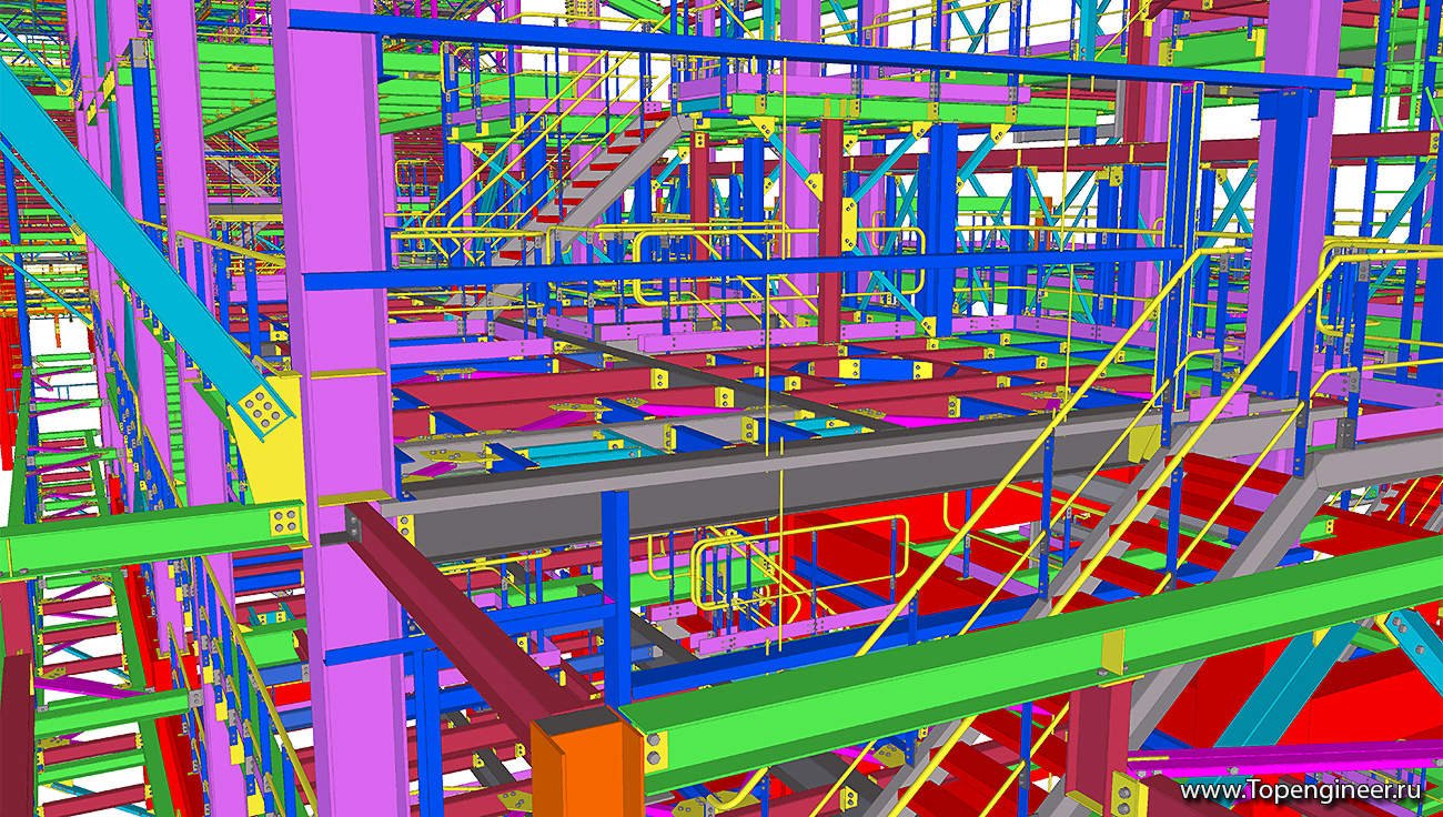 Проектирование промышленных зданий - Разработка КМД