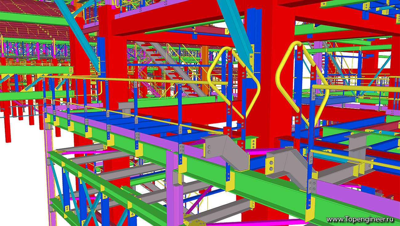 Проектирование промышленных зданий - Разработка КМД