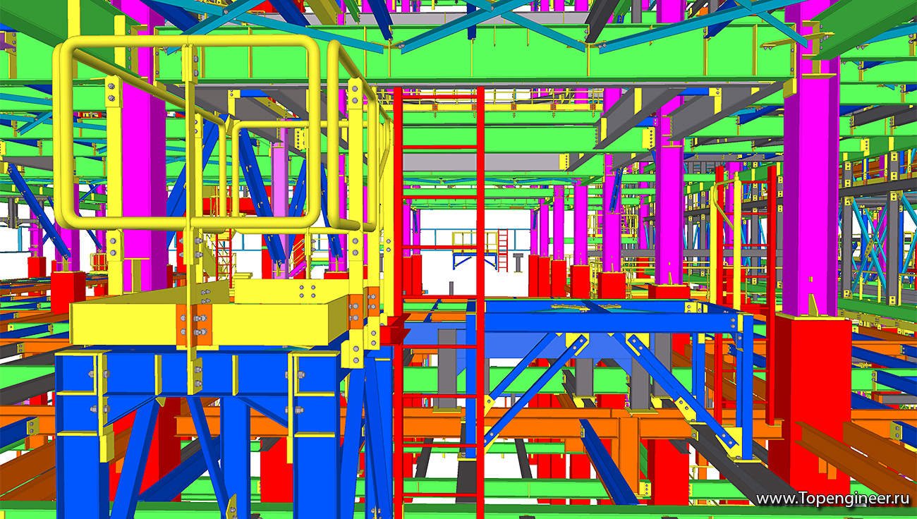 Проектирование промышленных зданий - Разработка КМД