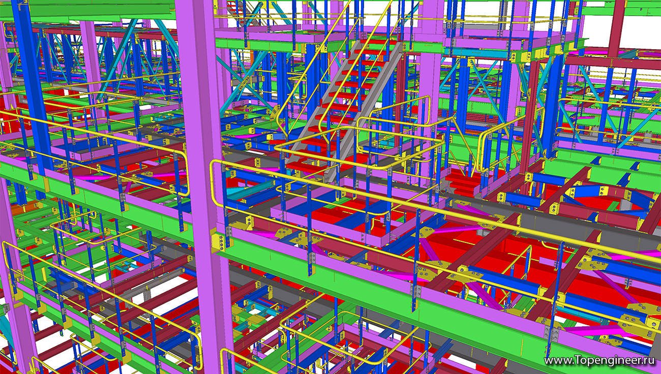 Проектирование промышленных зданий - Разработка КМД