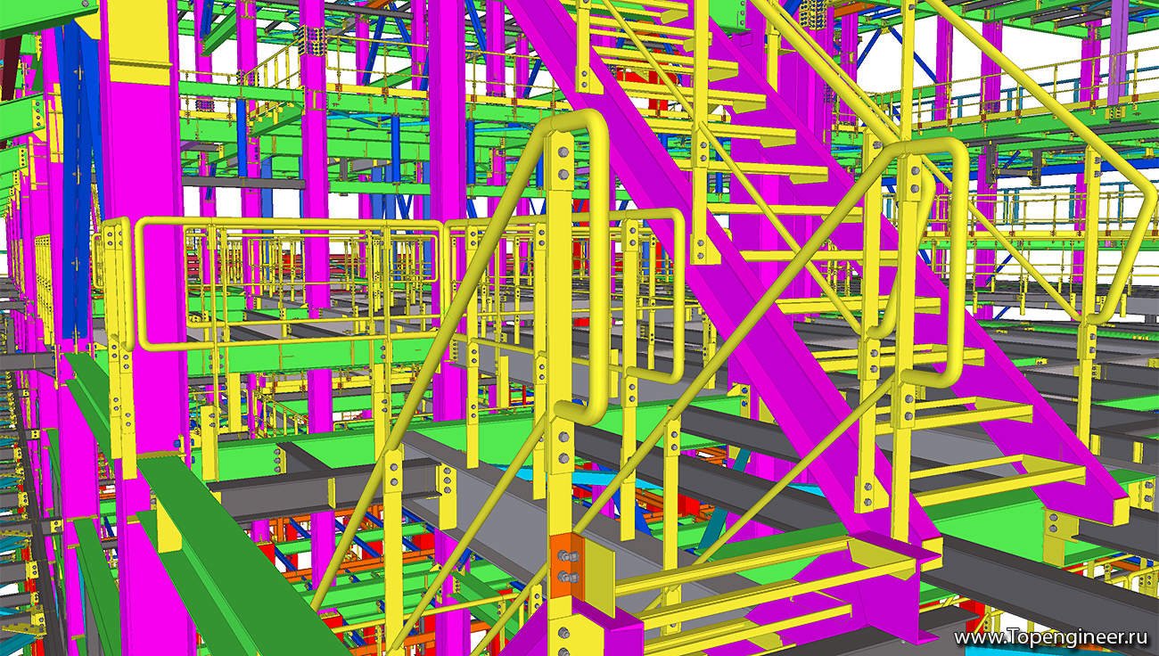 Проектирование промышленных зданий - Разработка КМД