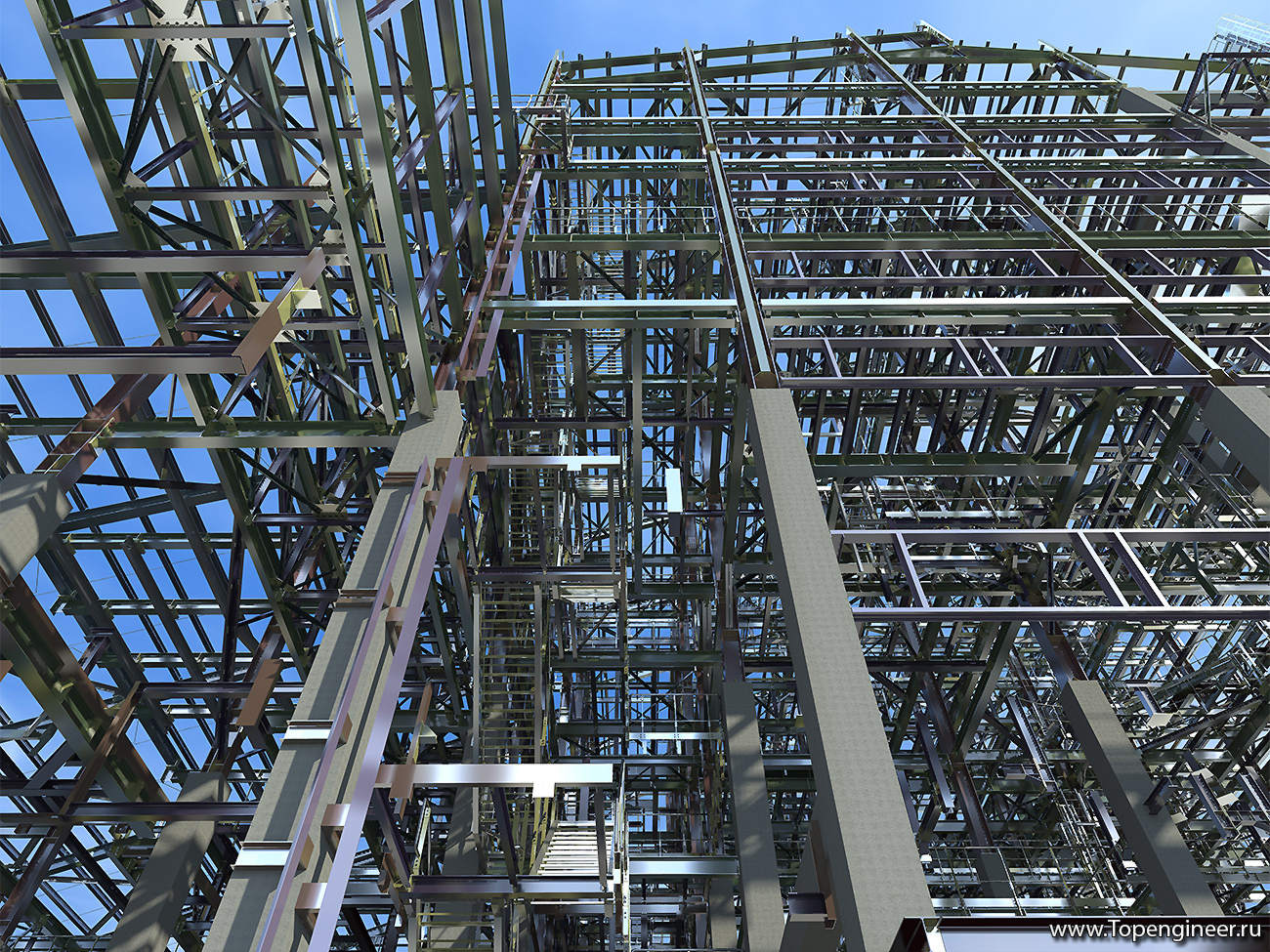 Проектирование промышленных зданий - Разработка КМД