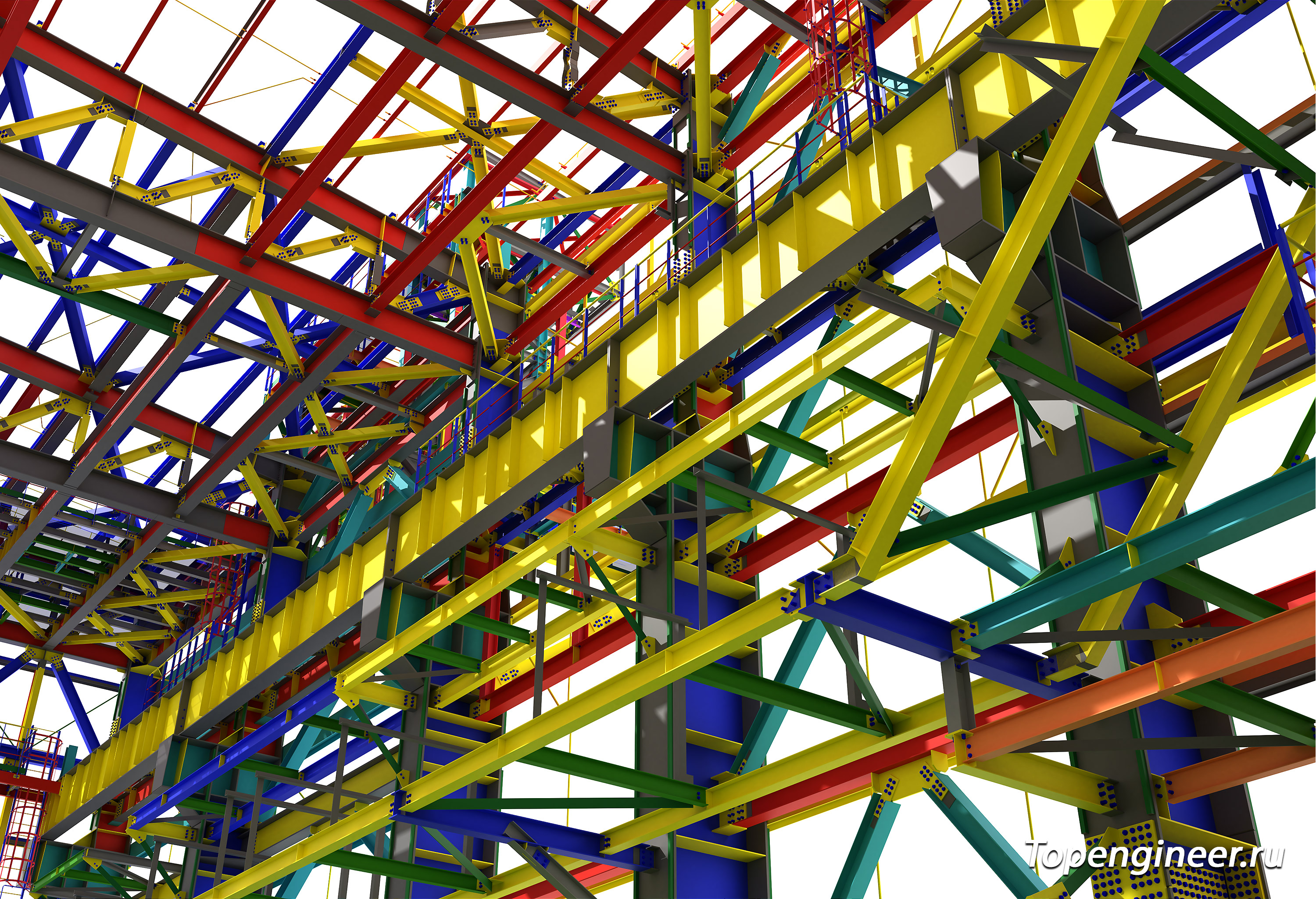BIM проектирование - разработка КМ, КЖ, КМД,  КМ, КЖ - Генеральное проектирование в BIM