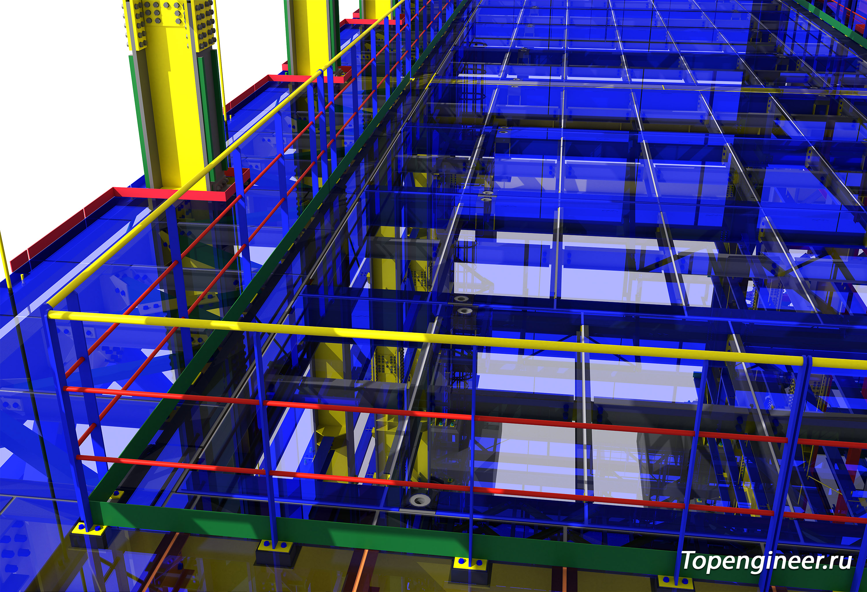BIM проектирование - разработка КМ, КЖ, КМД,  КМ, КЖ - Генеральное проектирование в BIM