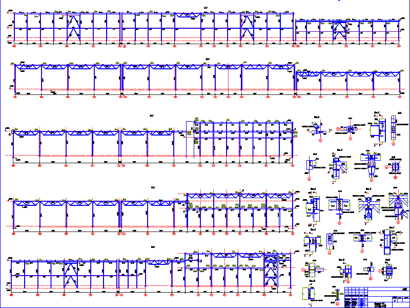 Чертежи КМД - металлоконструкций