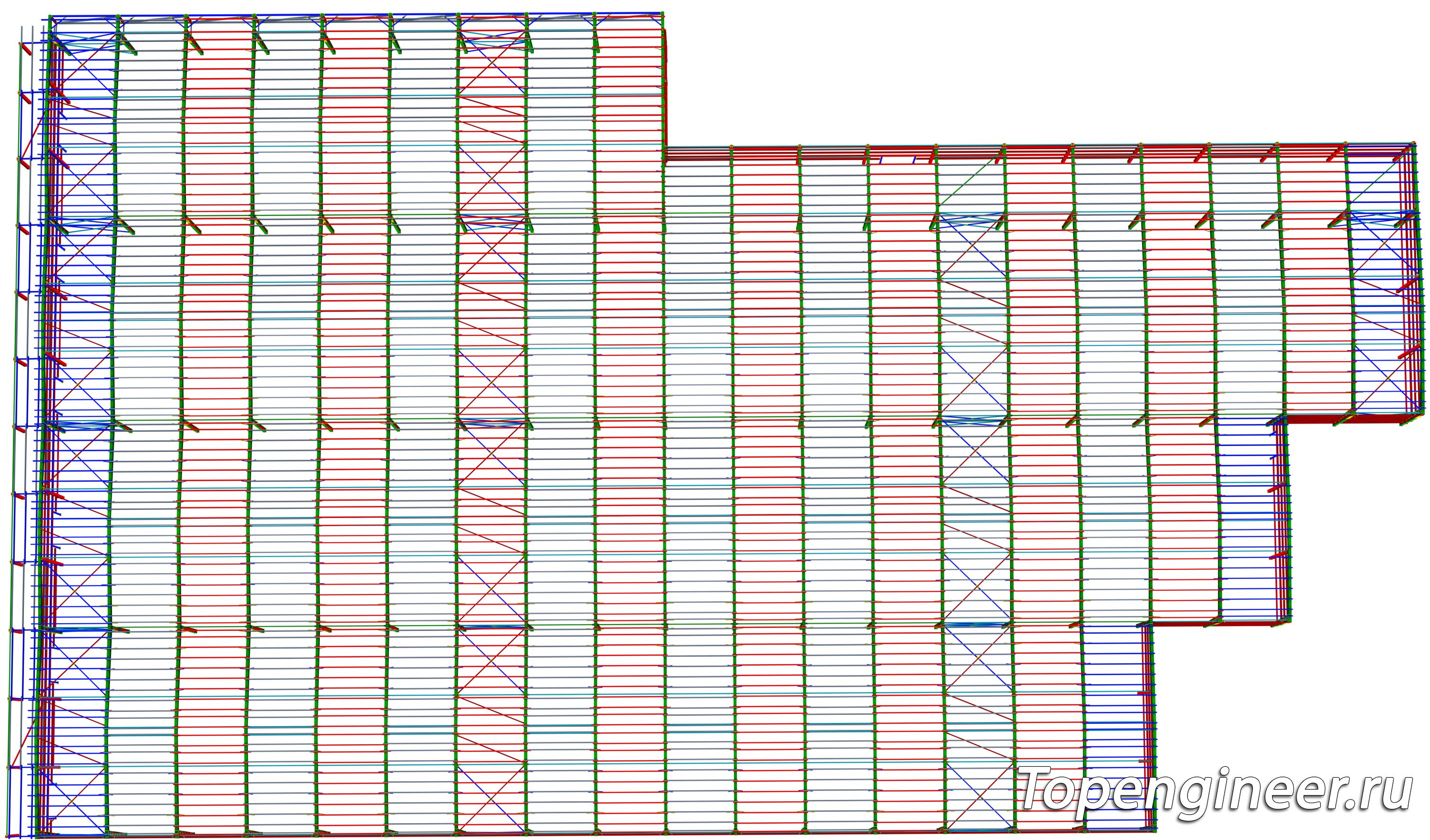 Конструкции из сварной балки КМ и КМД - разработка КМД, КМ, КЖ. Tekla Structures - BIM 