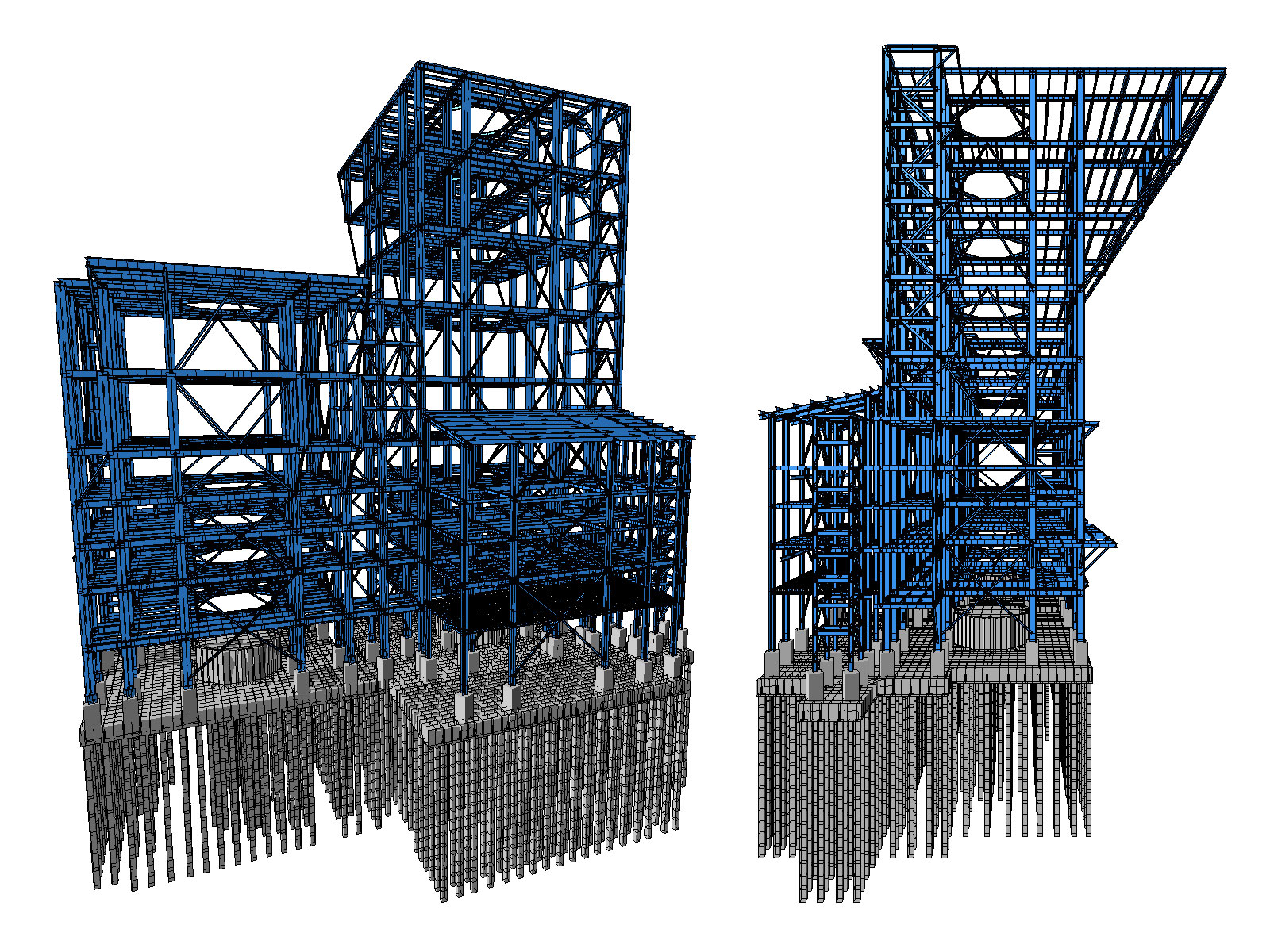 Пример расчета конструкций - BIM проектирование - разработка КМ, КЖ, КМД - Генеральное проектирование в BIM
