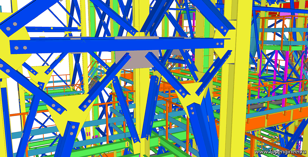Проект эстакады - Разработка КМД