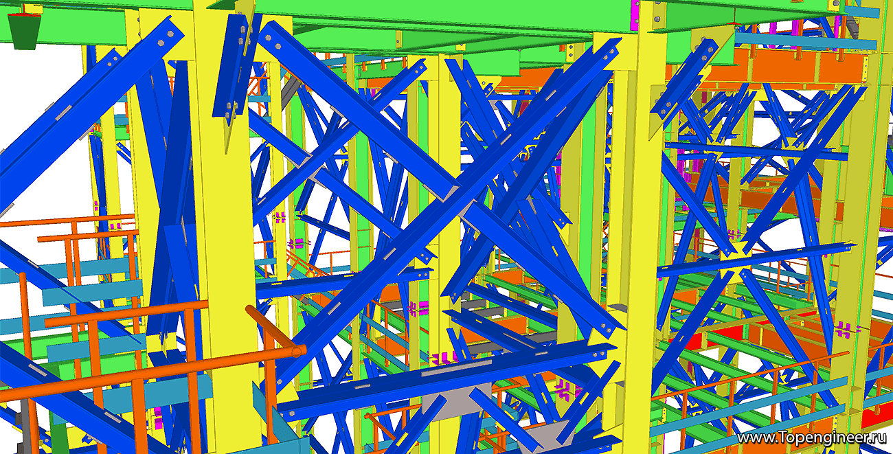 Проект эстакады - Разработка КМД