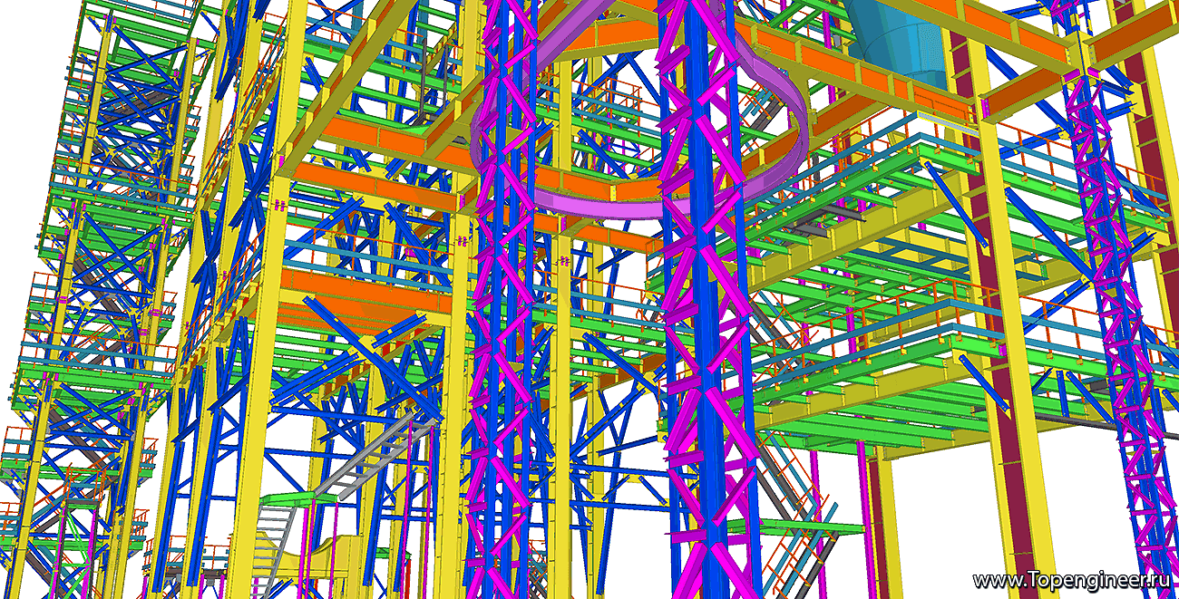 Проект эстакады - Разработка КМД