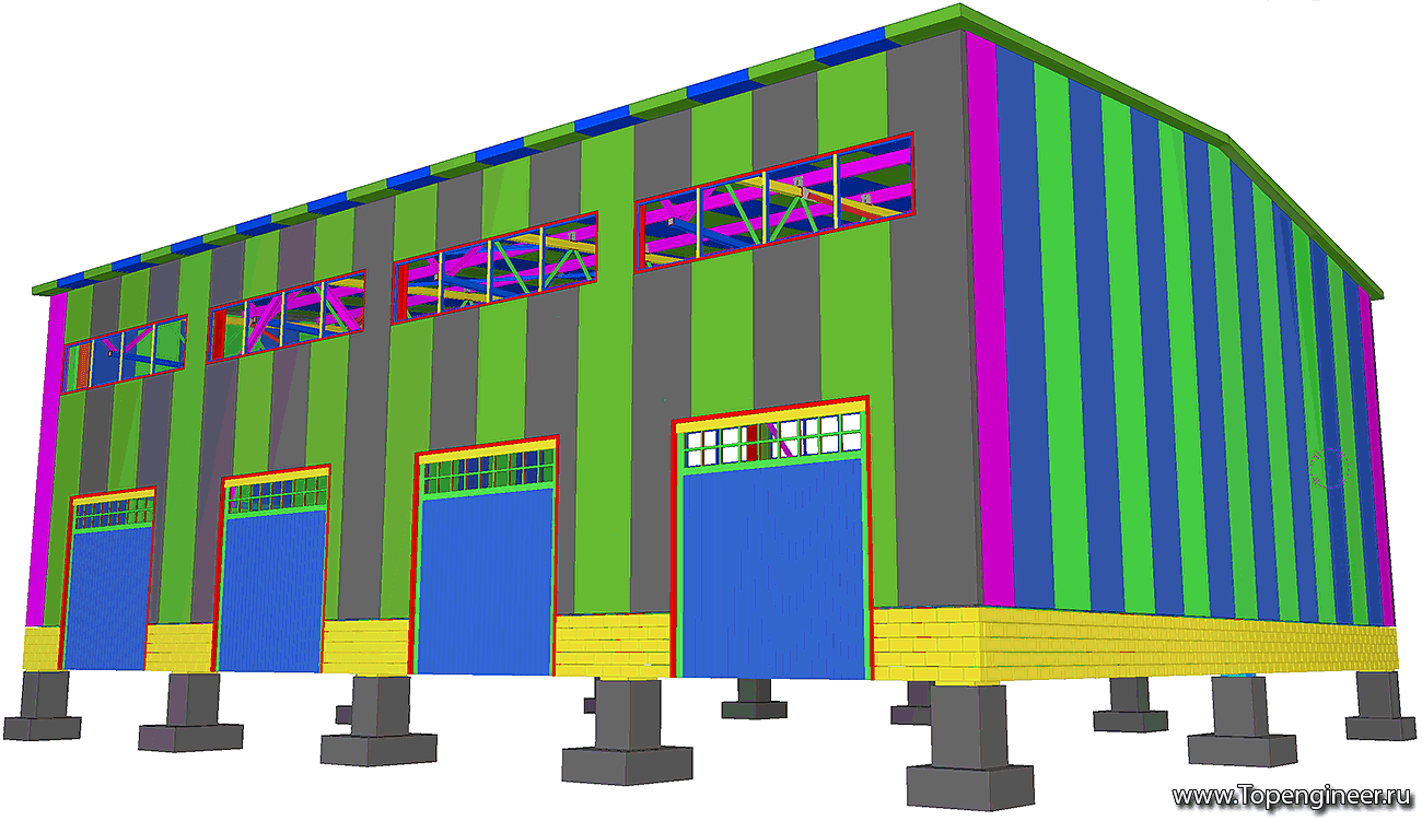 Проект холодного склада - Разработка КМД