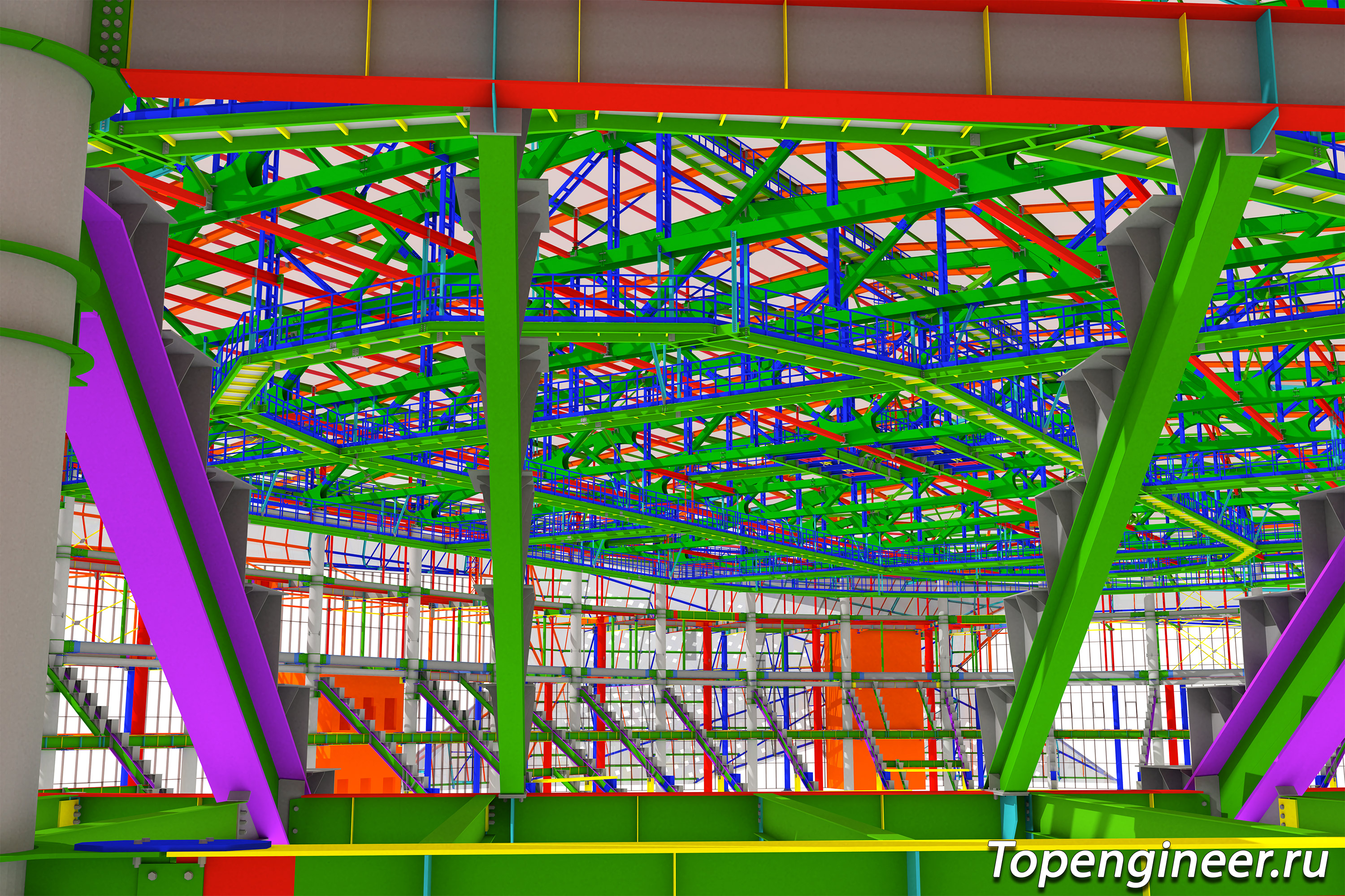 Проект стадиона - разработка КМ, КЖ, КМД,  КМ, КЖ
