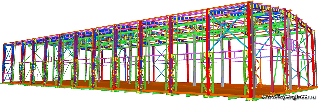 Проектирование ангаров -Разработка КМД