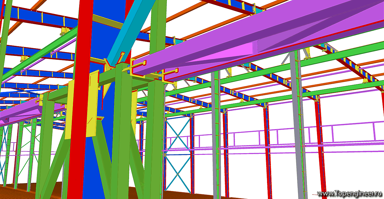 Проектирование ангаров -Разработка КМД
