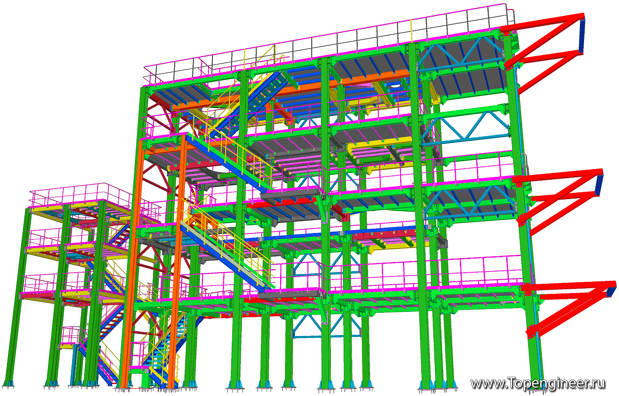 Проектирование этажерок  - Разработка КМД
