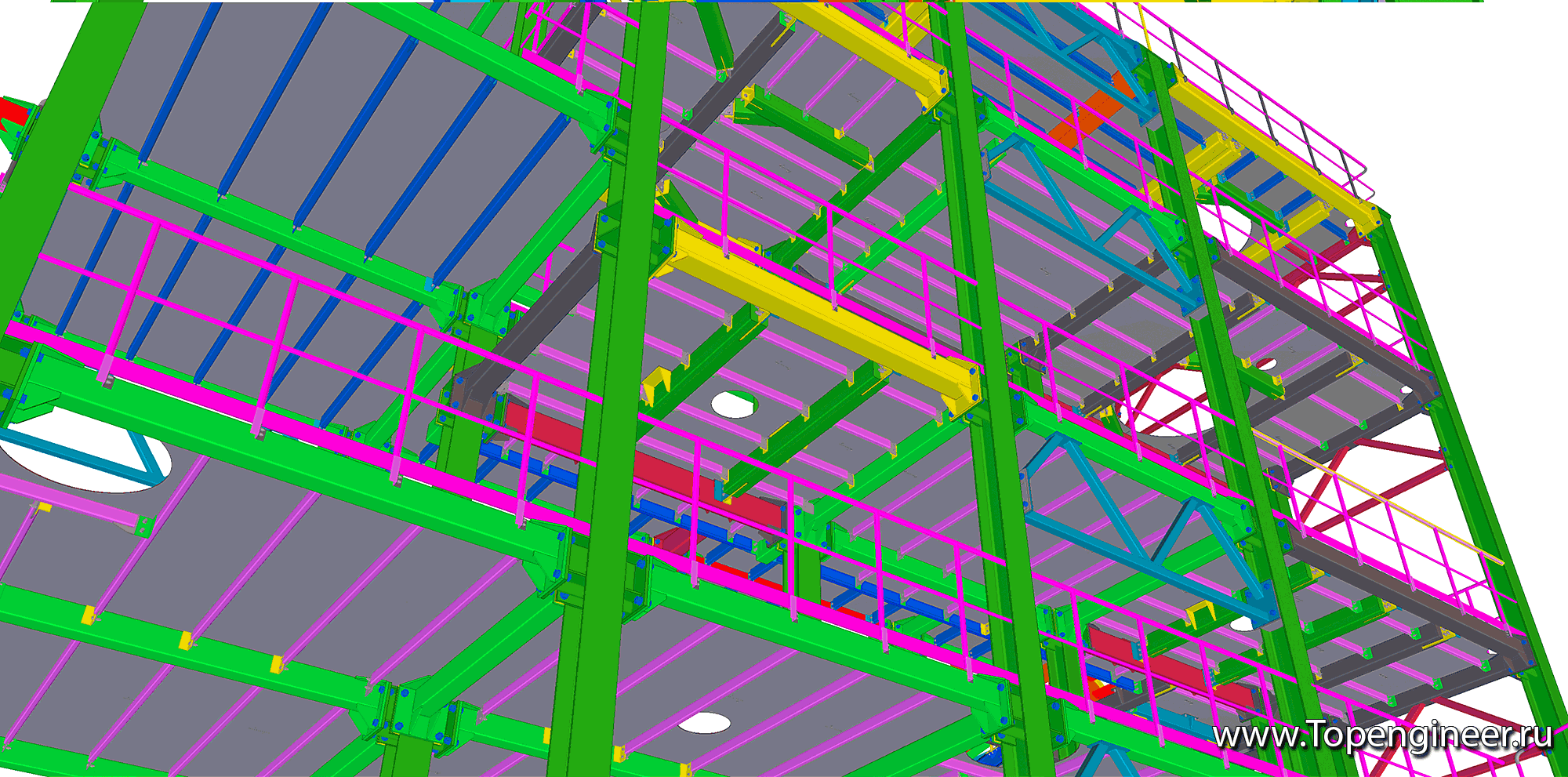 Проектирование этажерок  - Разработка КМД