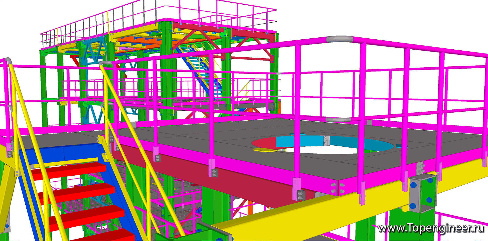Проектирование этажерок  - Разработка КМД