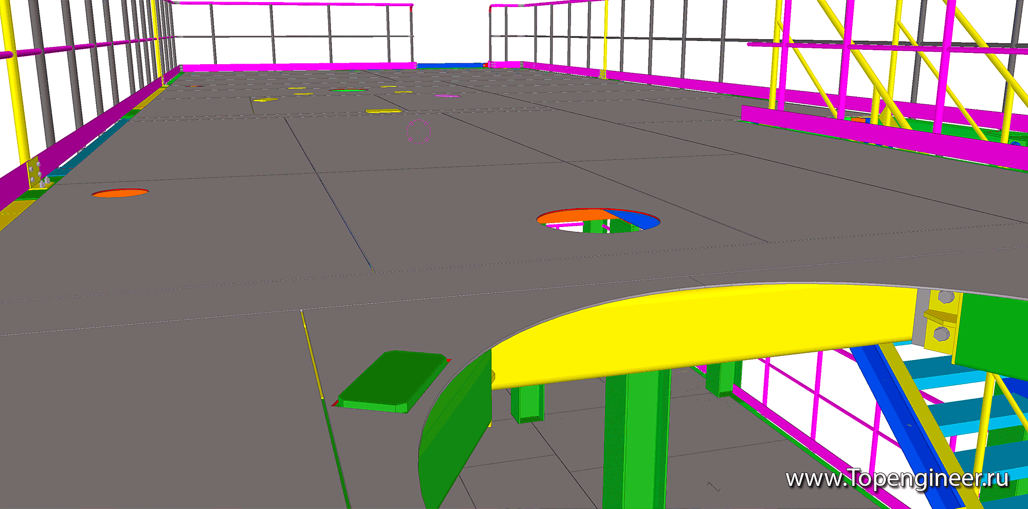 Проектирование этажерок  - Разработка КМД
