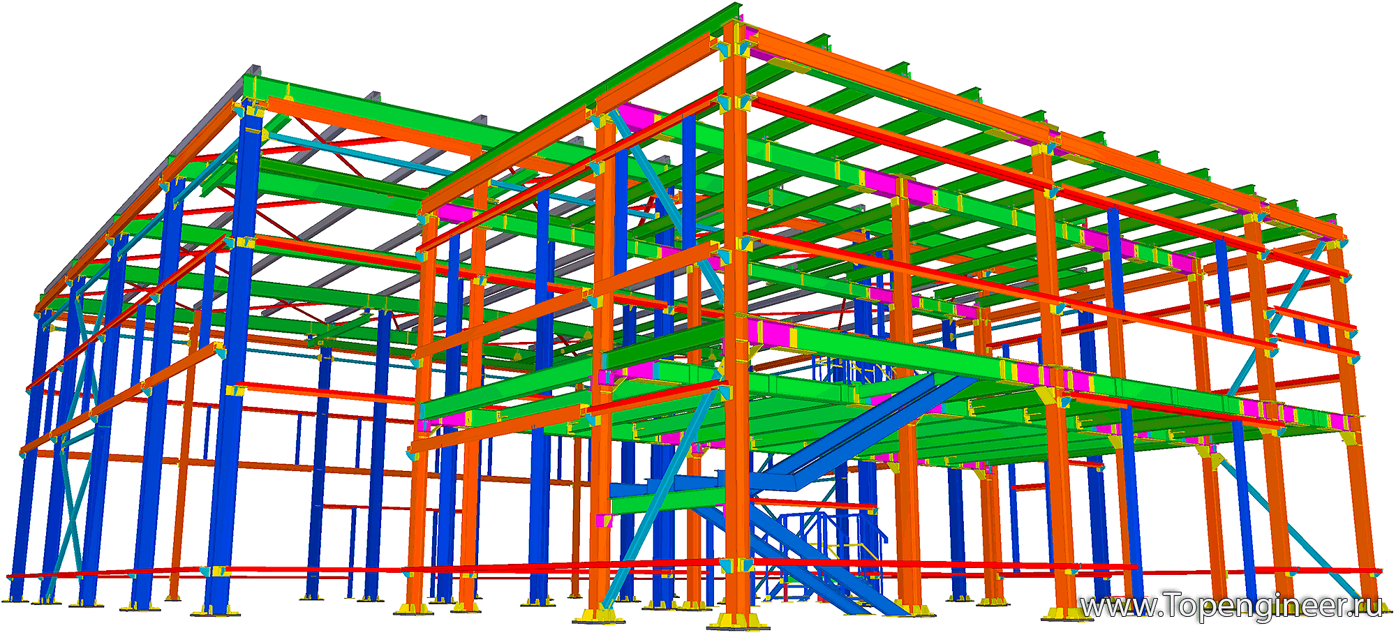 Проектирование небольших металлоконструкций  - Разработка КМД