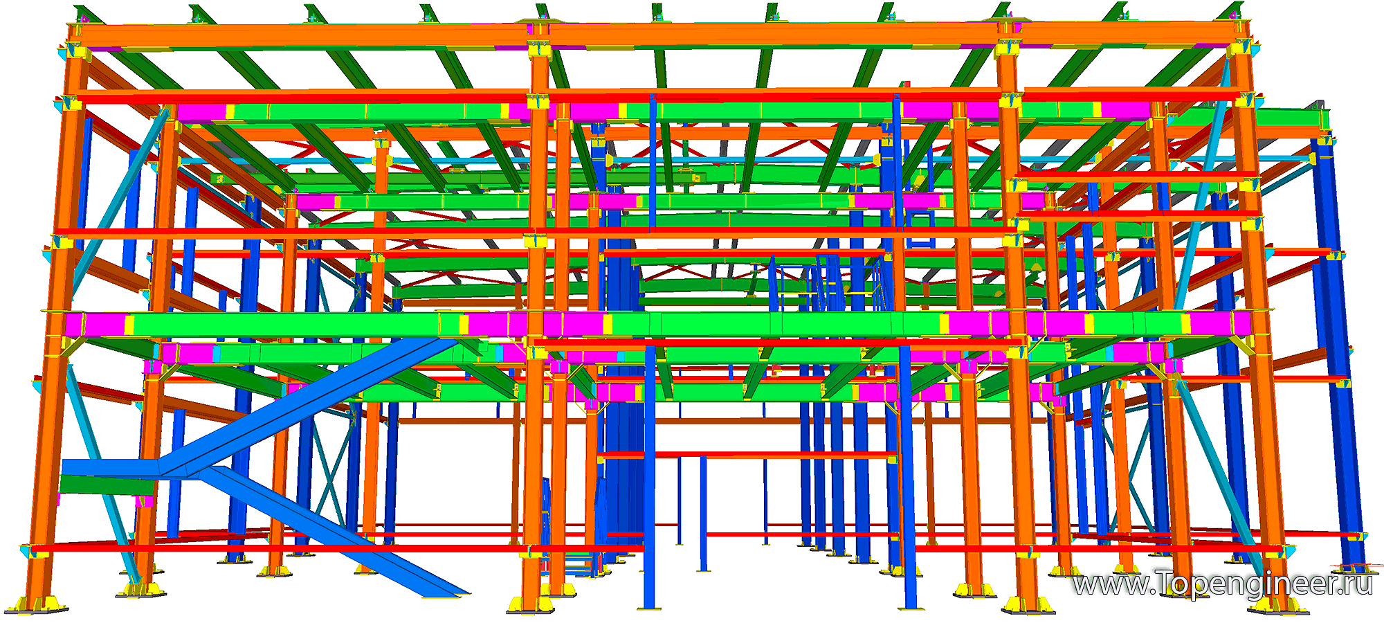 Проектирование небольших металлоконструкций  - Разработка КМД