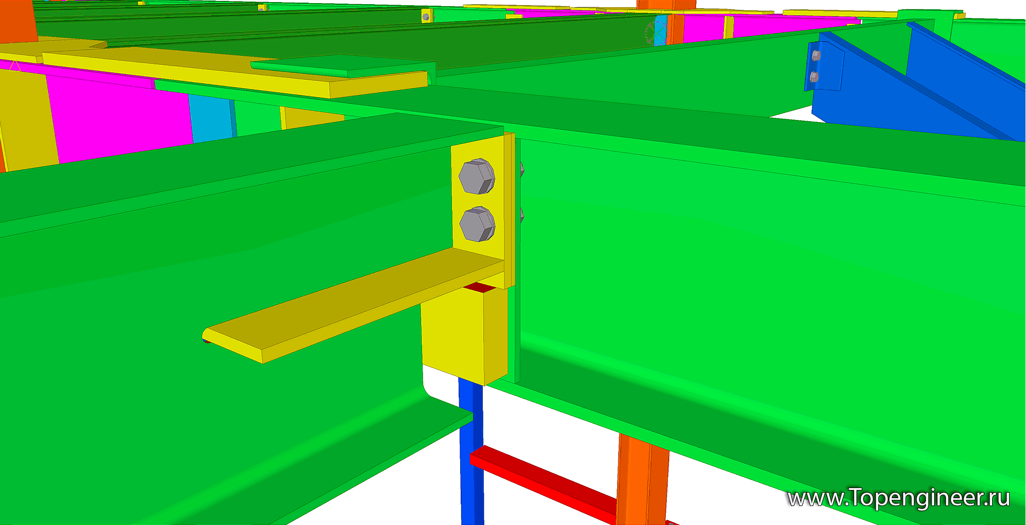 Проектирование небольших металлоконструкций  - Разработка КМД