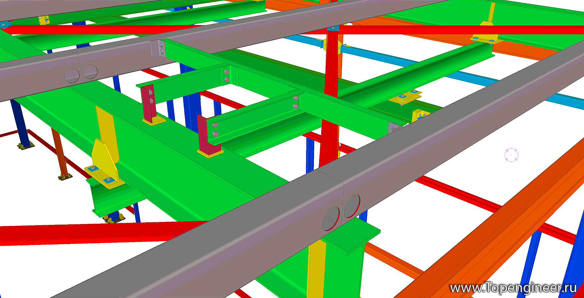 Проектирование небольших металлоконструкций  - Разработка КМД