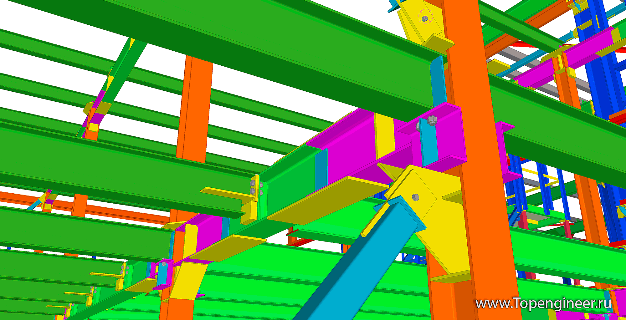 Проектирование небольших металлоконструкций  - Разработка КМД