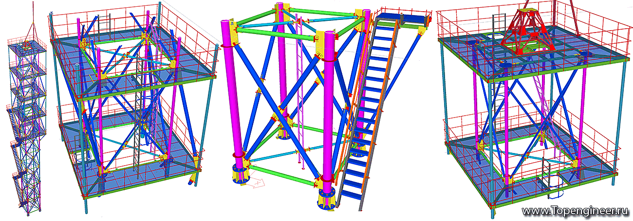 Проектирование башен - Разработка КМД