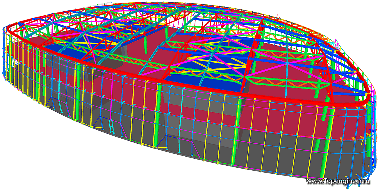 Проектирование фасадов сложной формы - Разработка КМД