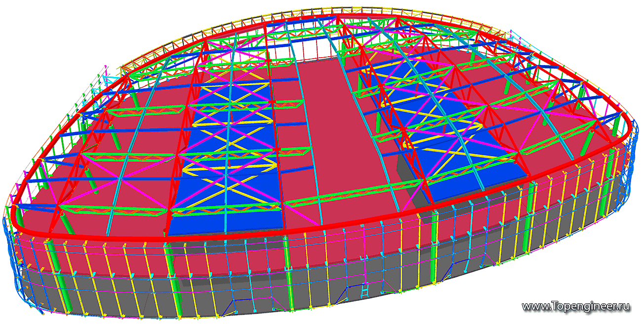 Проектирование фасадов сложной формы - Разработка КМД