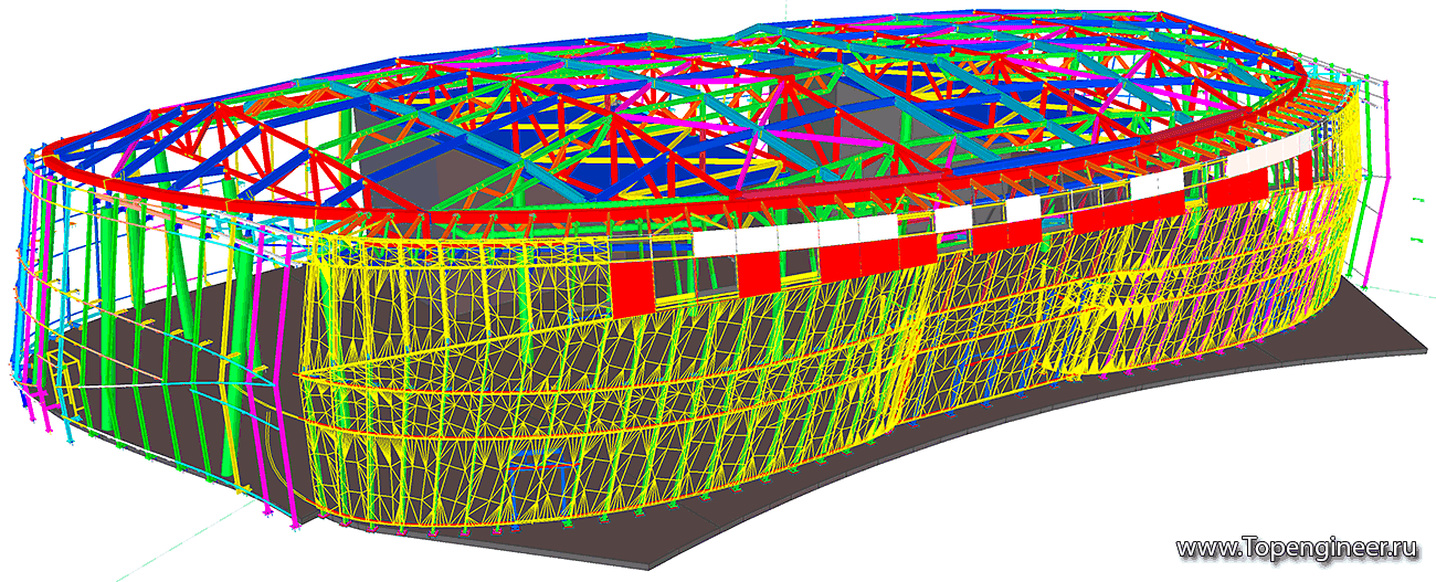 Проектирование фасадов сложной формы - Разработка КМД