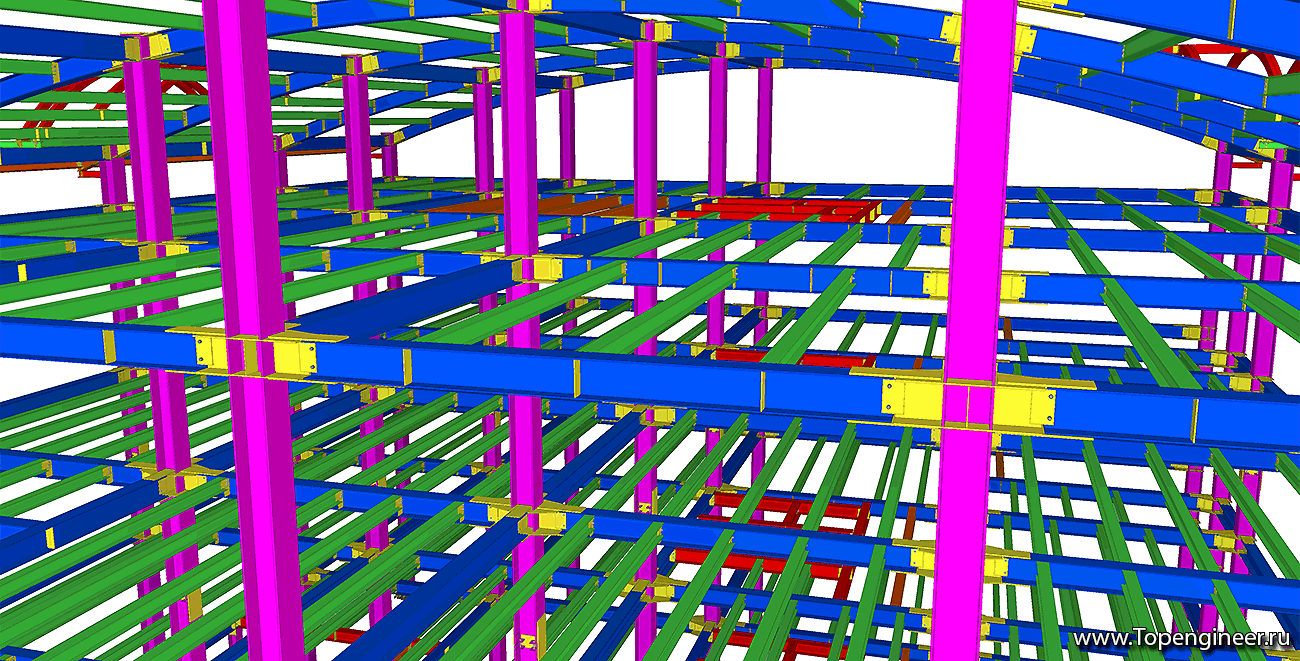 Проектирование гражданских зданий- Разработка КМД