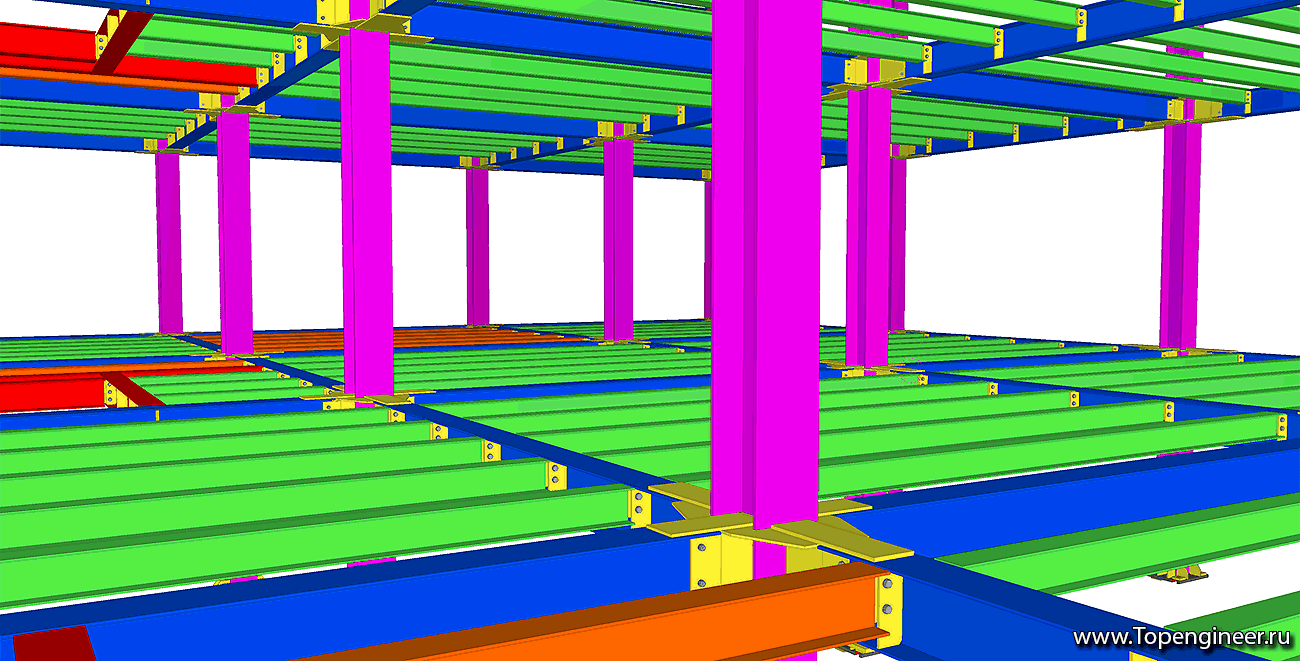 Проектирование гражданских зданий- Разработка КМД