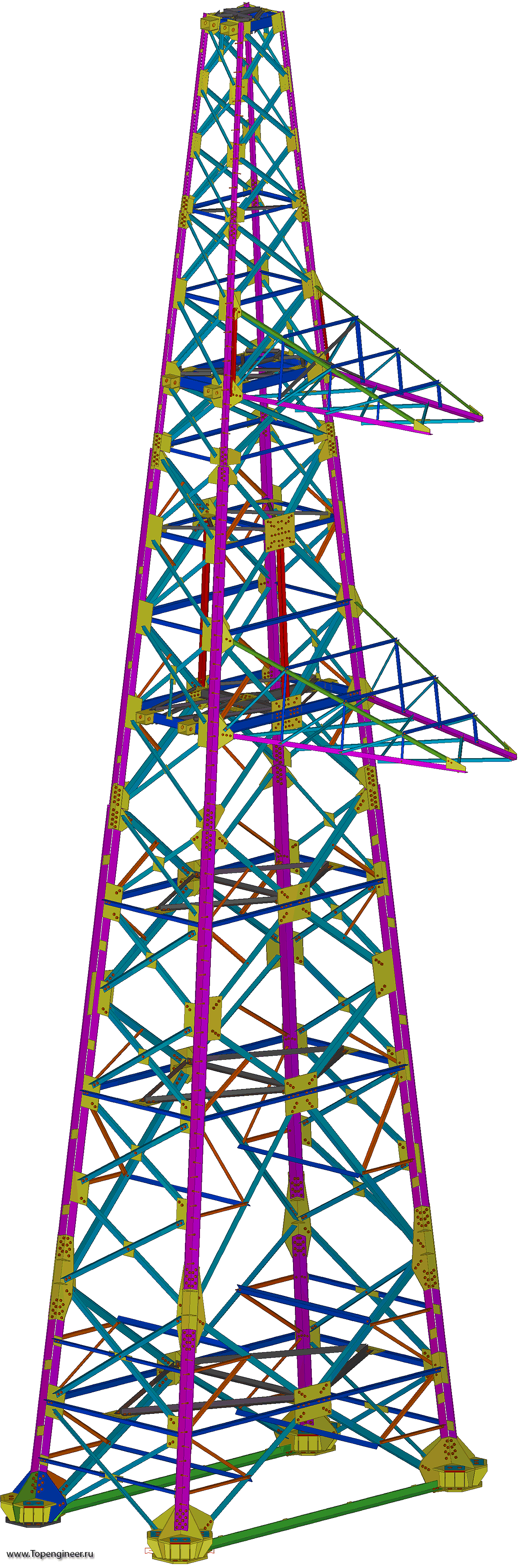 Проектирование ЛЭП -разработка КМД