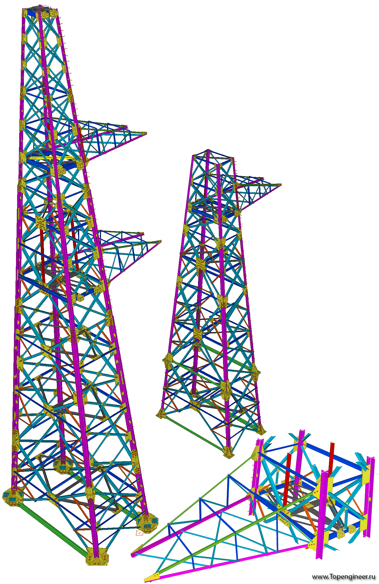 Проектирование ЛЭП -разработка КМД