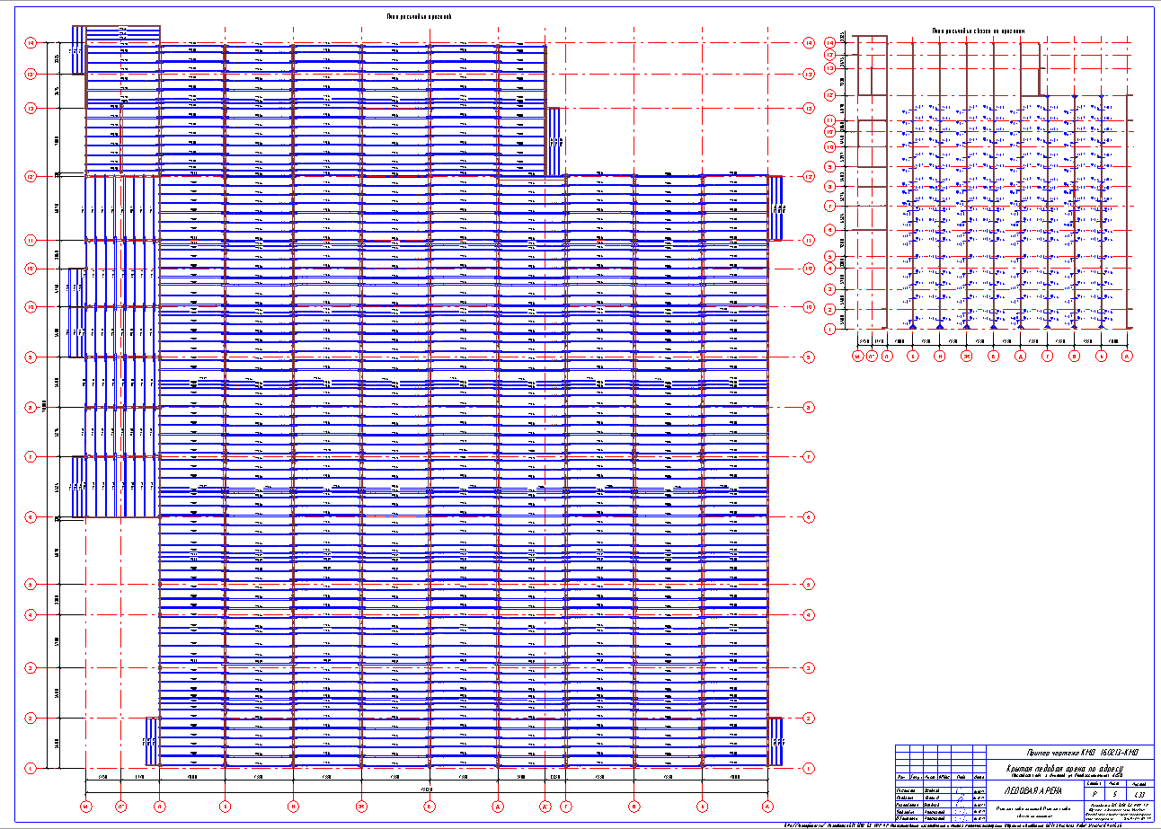 Разработка КМД. Пример чертежа колонны в КМД