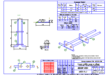 Проектирование общественных зданий. Пример чертежа  КМД