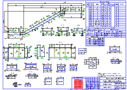 Проектирование общественных зданий. Пример чертежа  КМД