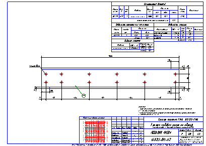 Проектирование общественных зданий. Пример чертежа  КМД