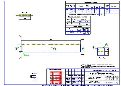 Проектирование общественных зданий. Пример чертежа  КМД