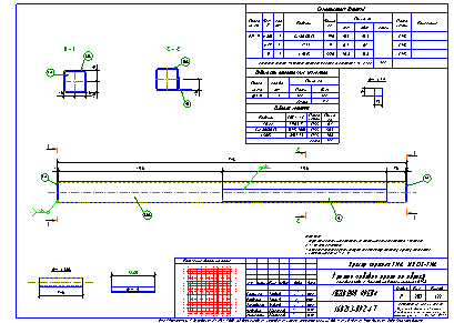 Проектирование общественных зданий. Пример чертежа  КМД