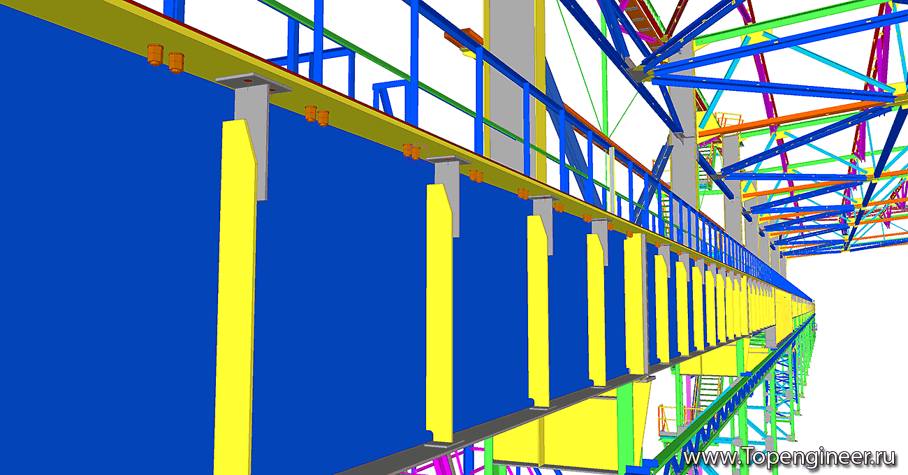 Проектирование подкрановых путей - Разработка КМД