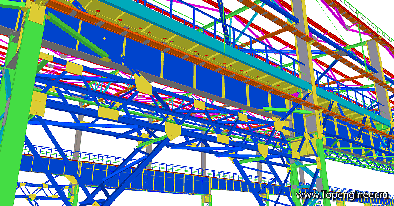 Проектирование подкрановых путей - Разработка КМД