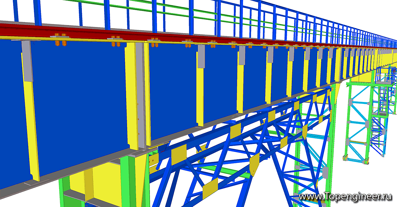 Проектирование подкрановых путей - Разработка КМД