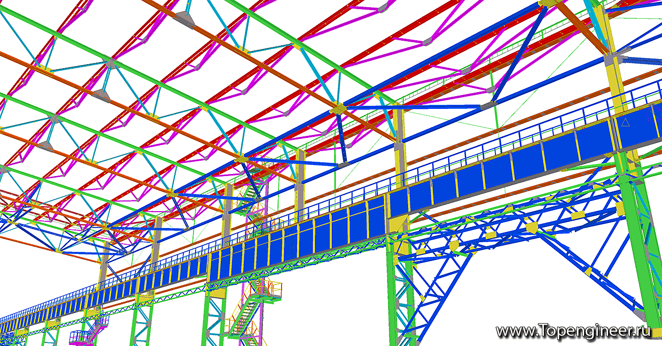 Проектирование подкрановых путей - Разработка КМД