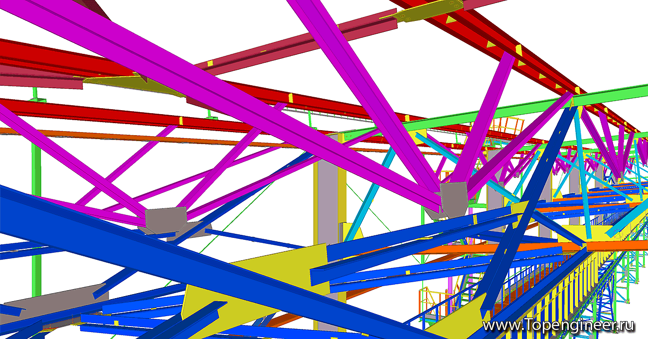 Проектирование подкрановых путей - Разработка КМД