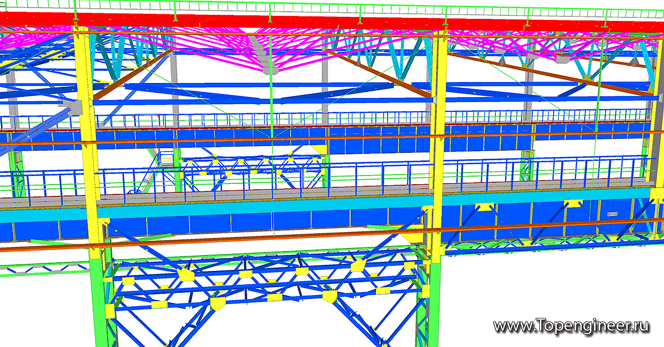 Проектирование подкрановых путей - Разработка КМД