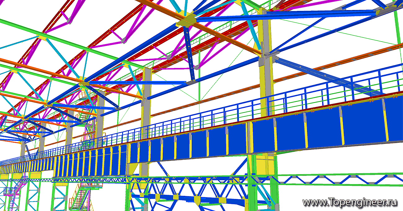 Проектирование подкрановых путей - Разработка КМД