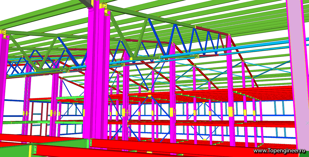 Проектирование производственных цехов – разработка КМД.