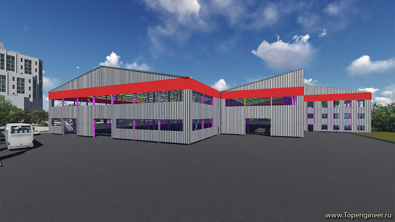 Проектирование производственных цехов – разработка КМД.